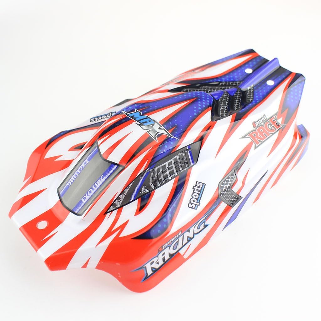 KingVal Replacement RC Car Shell Cover RC Spare Parts Compatible with WLtoys 124008 RC Car
