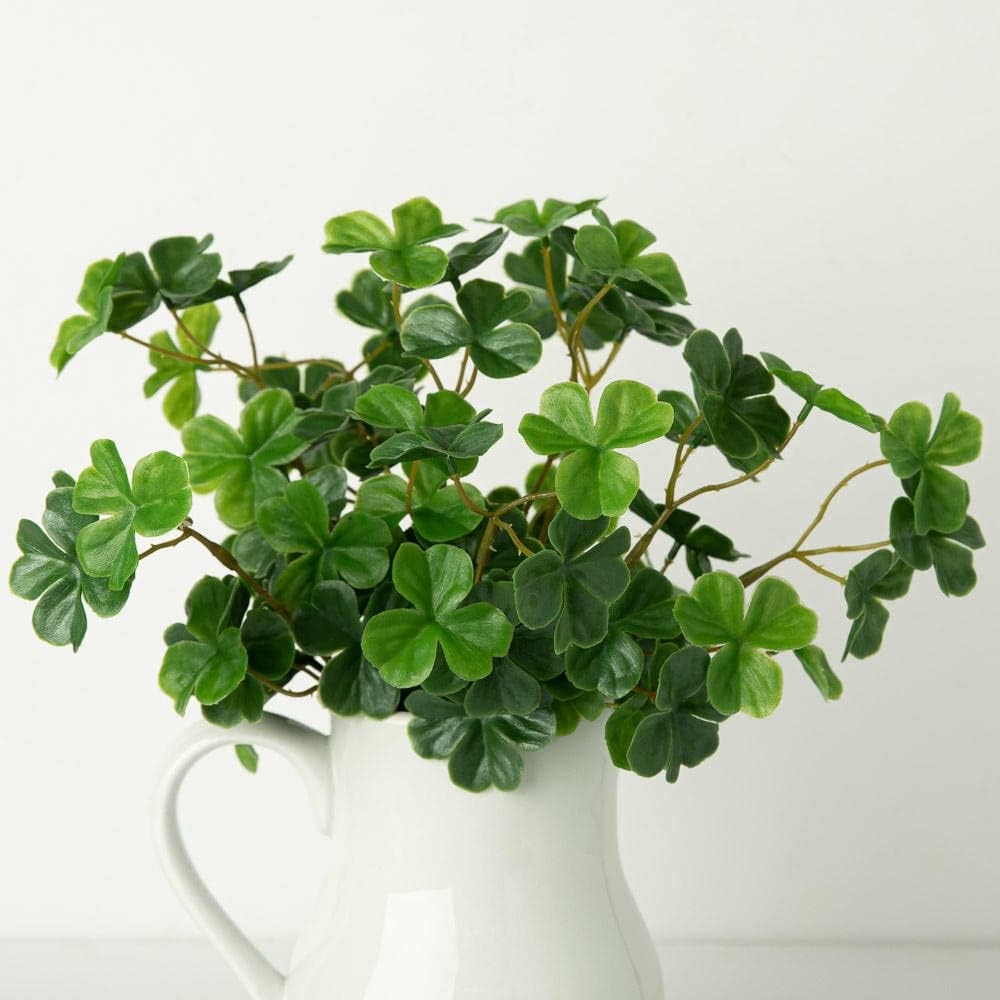 Nitial 2 Pcs St. Patricks Day Artificial Plants St