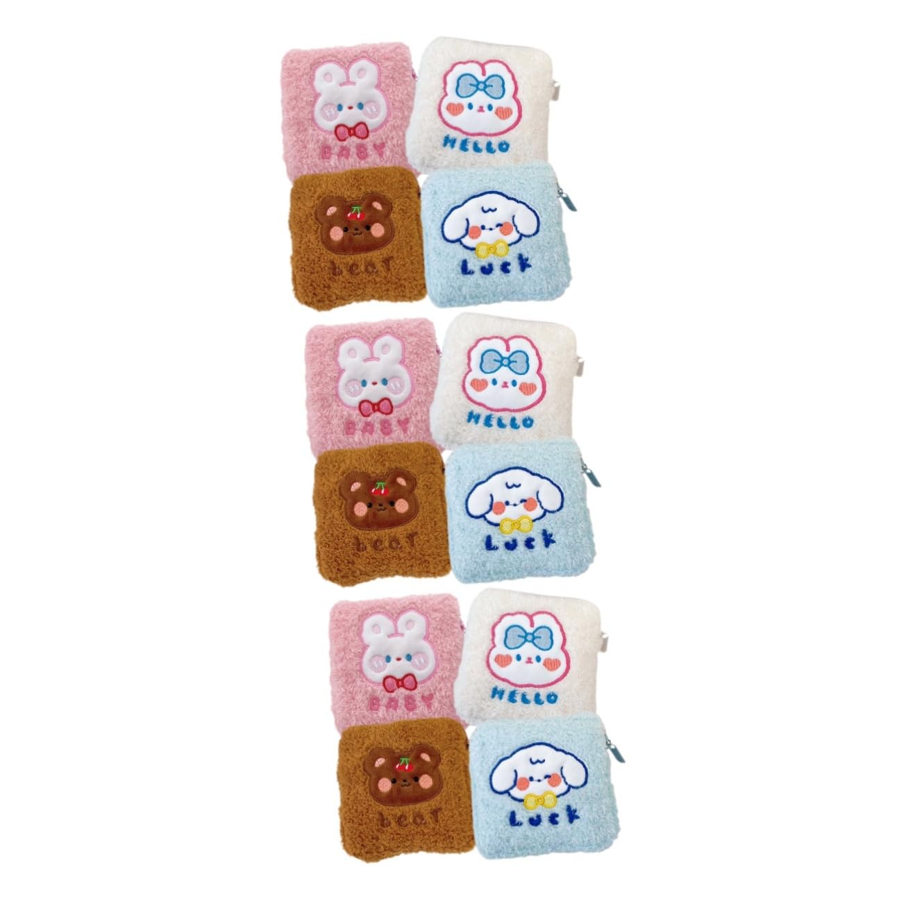 3 Series Bolsa De Almacenamiento De Toallas Sanitarias De Reutilizable Y Lavable Organizador De Femenina Para Menstruación Y Accesorios Pequeños Colores 4 Piezas X 3