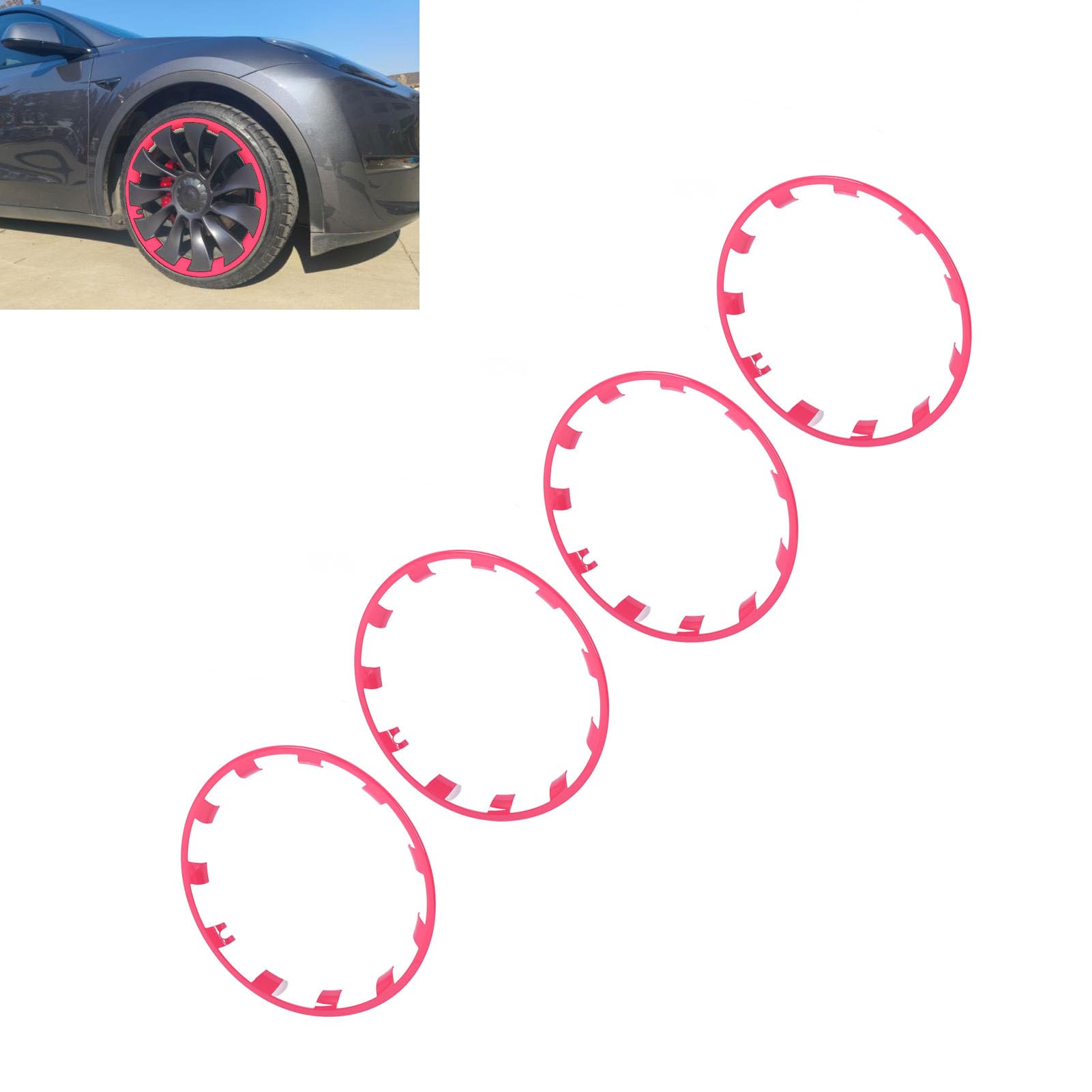 21 Inch Velgbeschermer voor Model Y, Velgbeschermer Velgdopafdekking