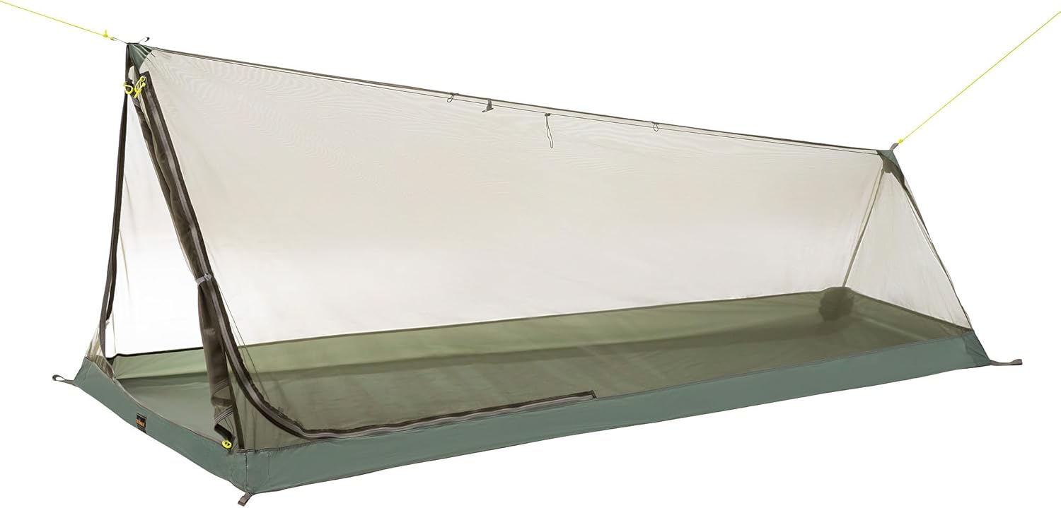 Tatonka Mosquito Tent Single Mesh Tent - Ultralight 1 Man Tent Made of Mesh Material to Protect Against Insects - with Waterproof Base and Small Pack Size