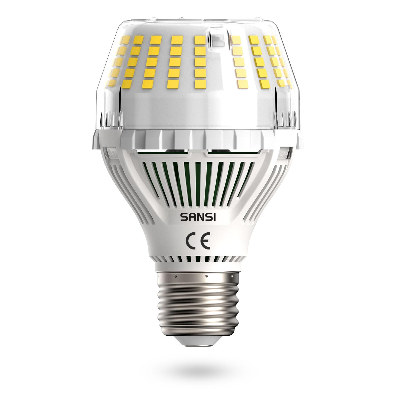 SANSI E27 LED Lampe, 20W (ersetzt 200W Glühbirne) Energiesparende LED Leuchtmittel, 3000 Lumen 5000K Tageslichtweiß, A19 Birne für Küche, Büro, Schlafzimmer, Garage, Nicht Dimmbar