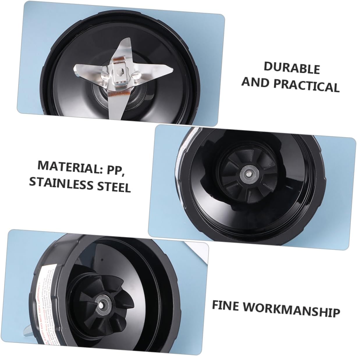 2pcs Blade Base Replacement for Juicer Assembly Compatible - - Easy to Install and Durable Parts Accessories for Smoothies and Juices