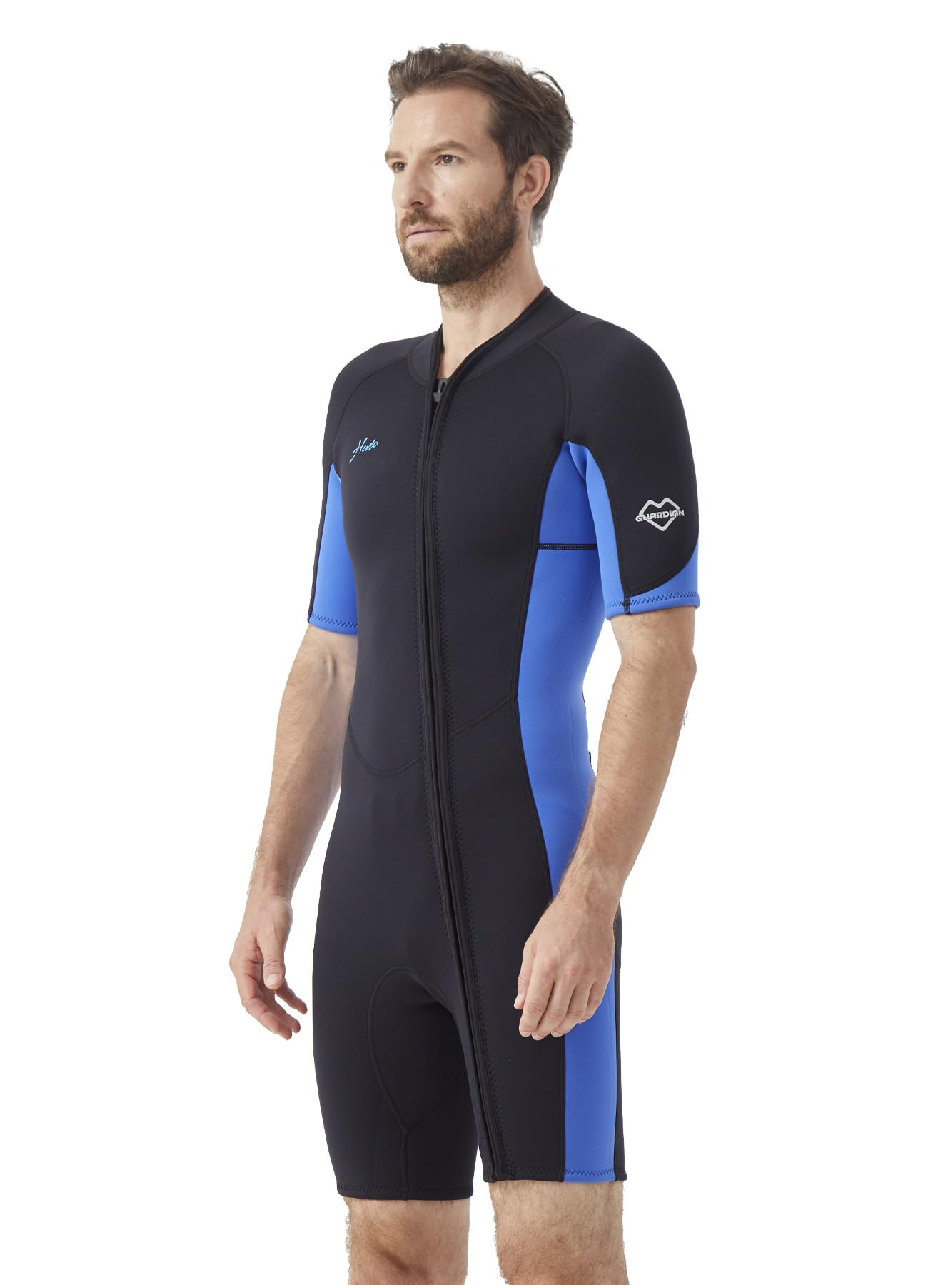 Hevto Men Wetsuit Shorty 2mm Neoprene Short Wet Suit for Surfing Diving Swimming Snorkeling Paddle Boarding