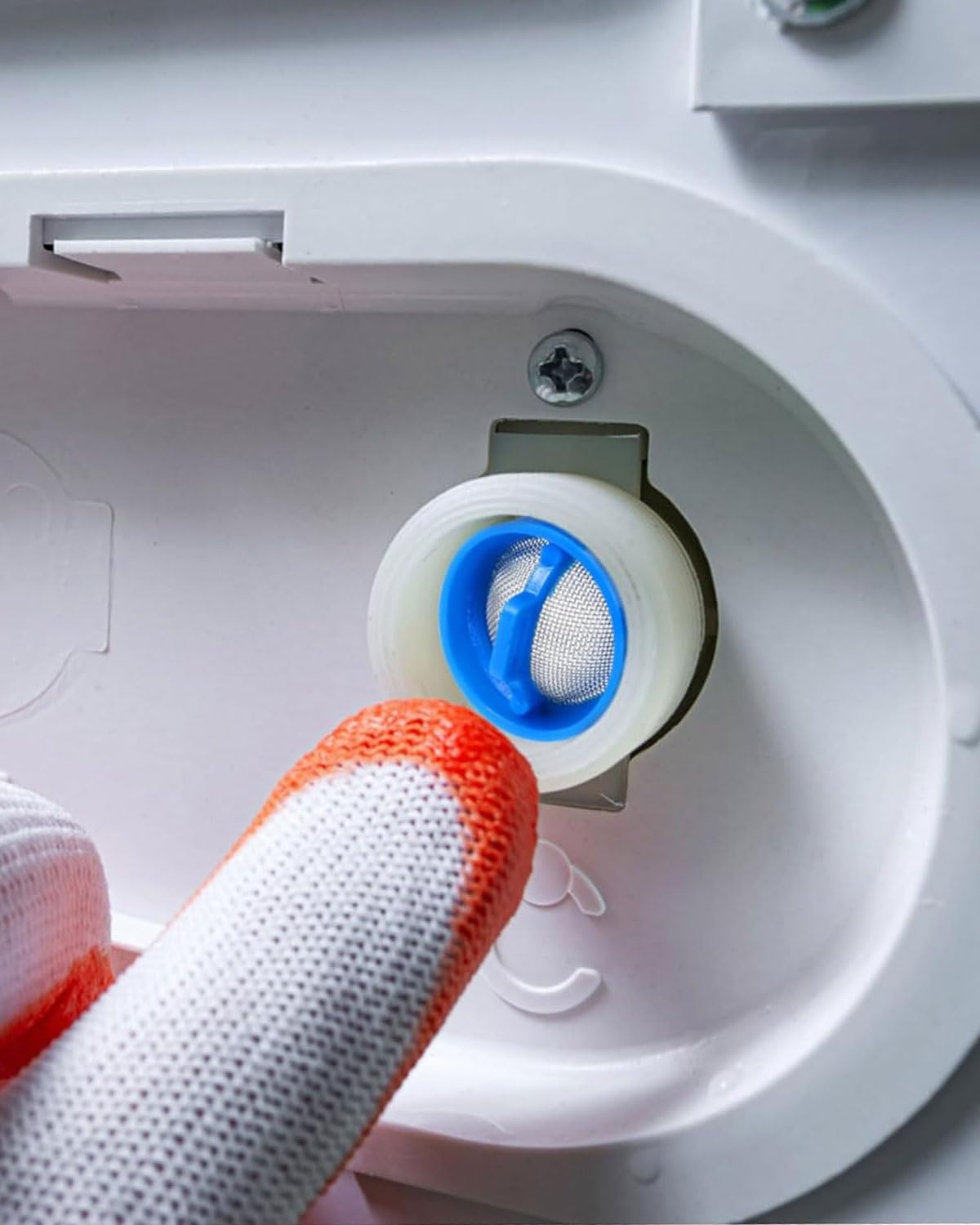 4 Filtri Di Ricambio Per Valvola Ingresso Lavatrice - Proteggi Elettrodomestico Da Calcare E Impurità