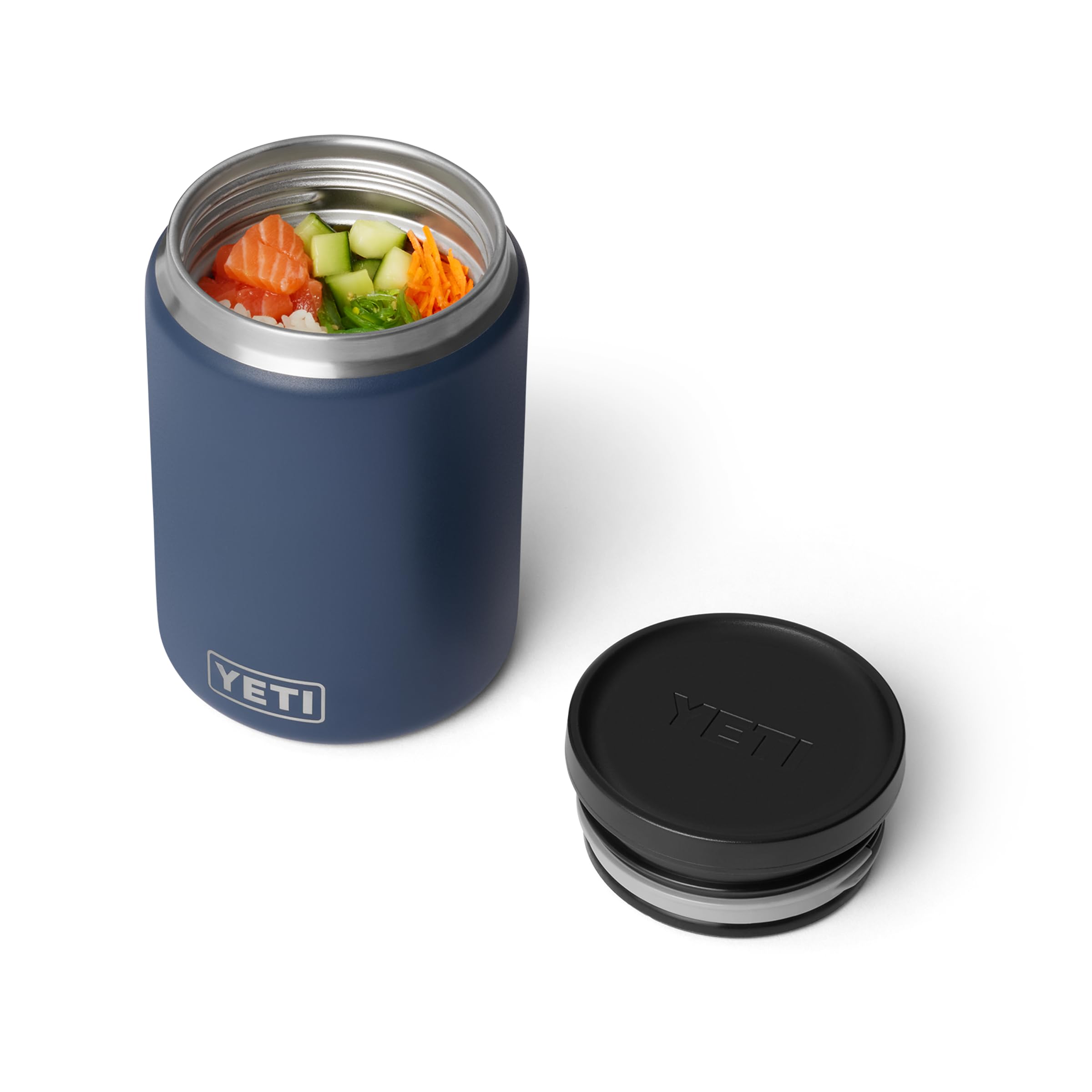 YETI Rambler Food Jar, Stainless Steel Jar, White, 24 oz (709 ml)