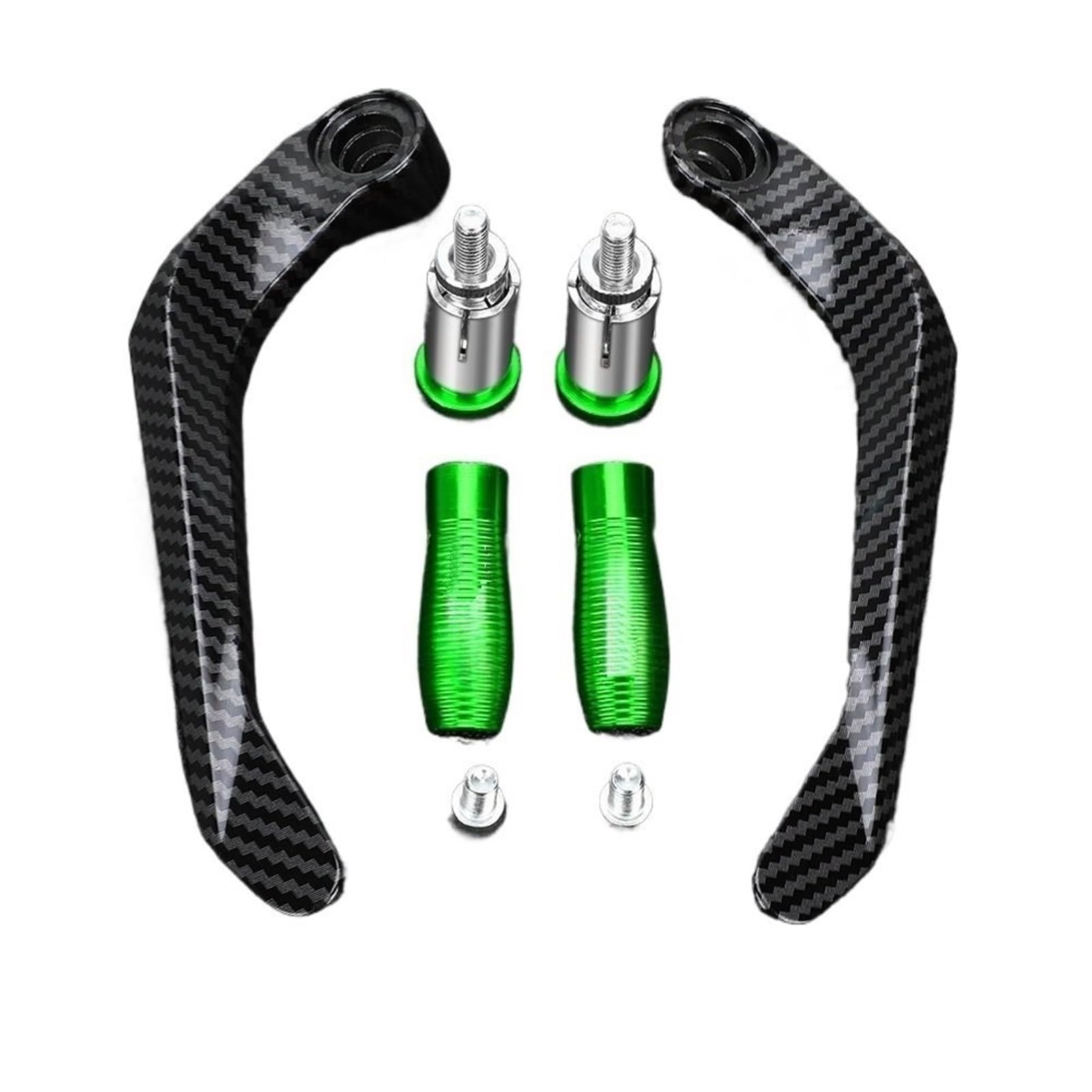 Plyhndrc Green Motorcycle Handguards Clutch Lever Hand Guard Prot For Yzf R1 R6 R3 2006-2024 Clutch Levers Guard Protector Handguard(Green)
