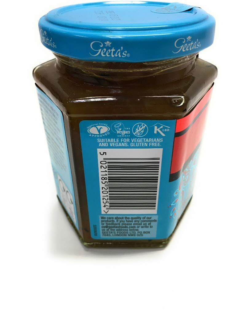 Mangue Et Chili Chutney De Geeta (300G)