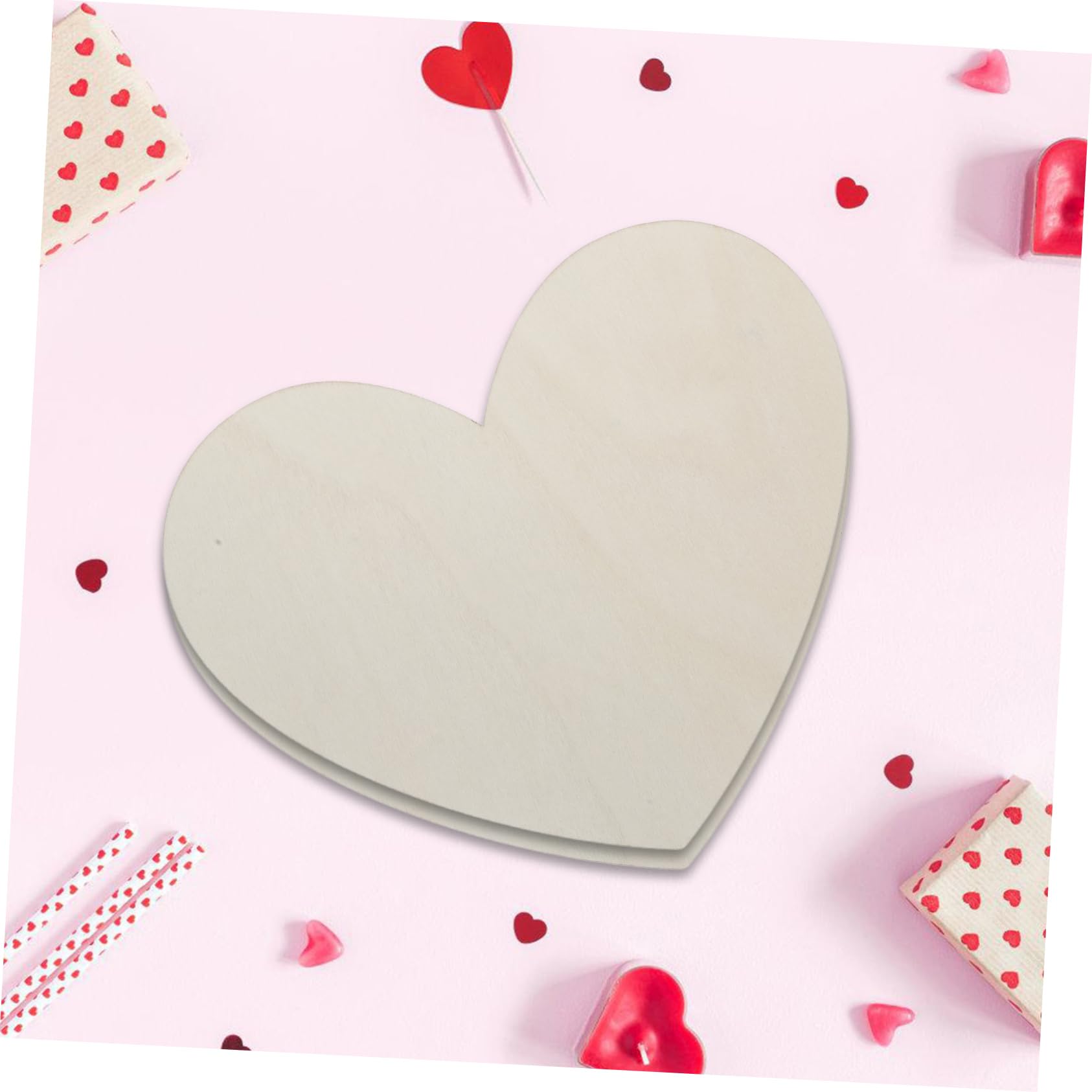 NUOBESTY 30stücke Unvollendete Holzherz-schnitte Große Holzherzen Für Diy-projekte Bastelmaterial Für Hochzeiten Valentinstag Und Dekoration Holzherz-ausschnitte