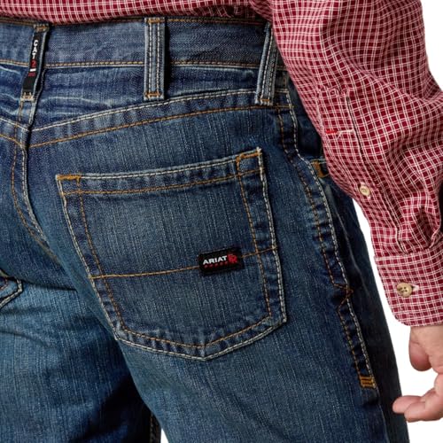 Image of ARIAT Men's Fr M5 Straight Leg Work Jeans - 10015160