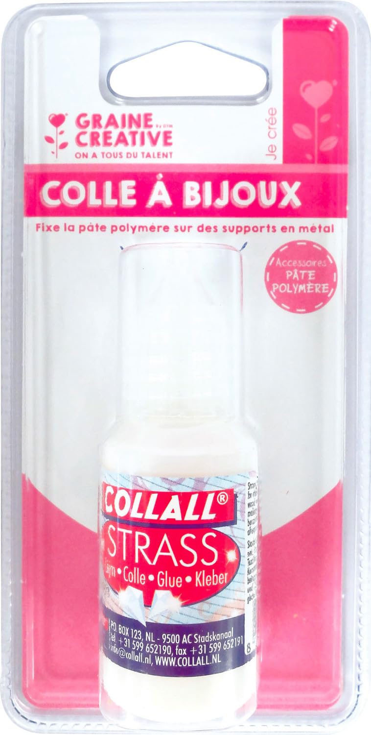 Seed Creative 228348 Glue Jewellery Glue White 7.5 x 3 x 14.5 cm