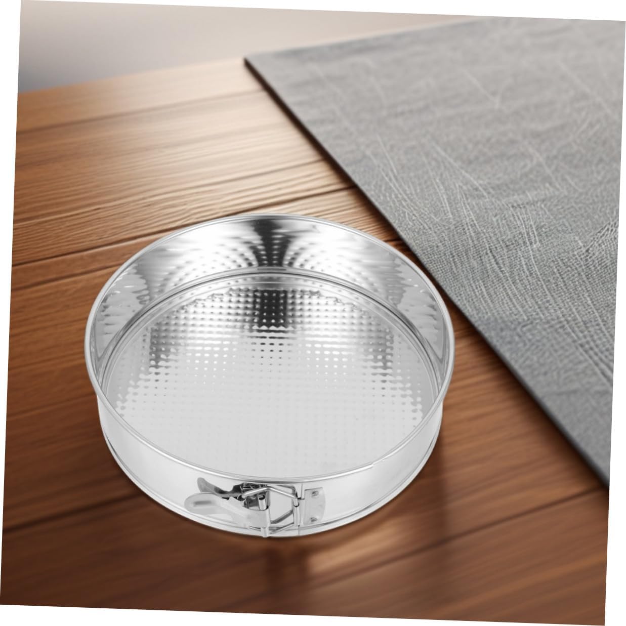 9-inch Stainless Steel Springform Cake Pan for Baking Cheesecake with Locking Clamp, Nonstick round Cake Mold, Sturdy 304 Material for Home DIY Baking