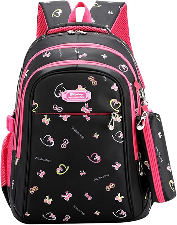 SellerFun Primary School Backpack Elementary Daypack Sets With Pencil