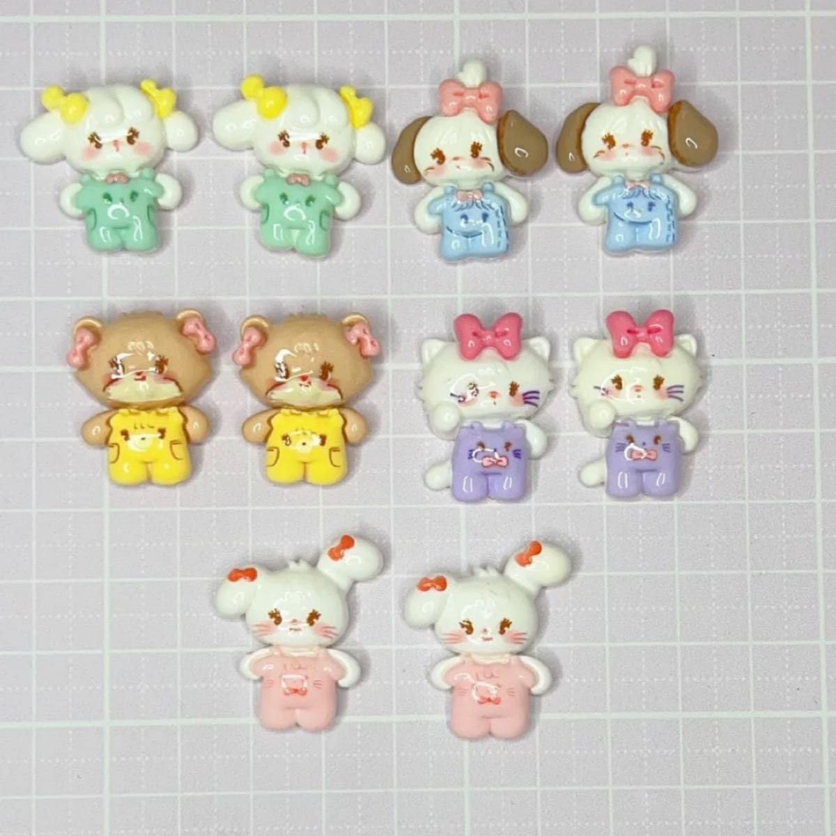 Amazon.co.jp: 再入荷No.536 デコパーツ Mikkoパーツ10個セット : おもちゃ