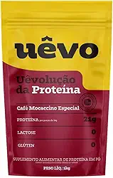 Albumina Refil 1kg Sabor Café Mocaccino Uêvo