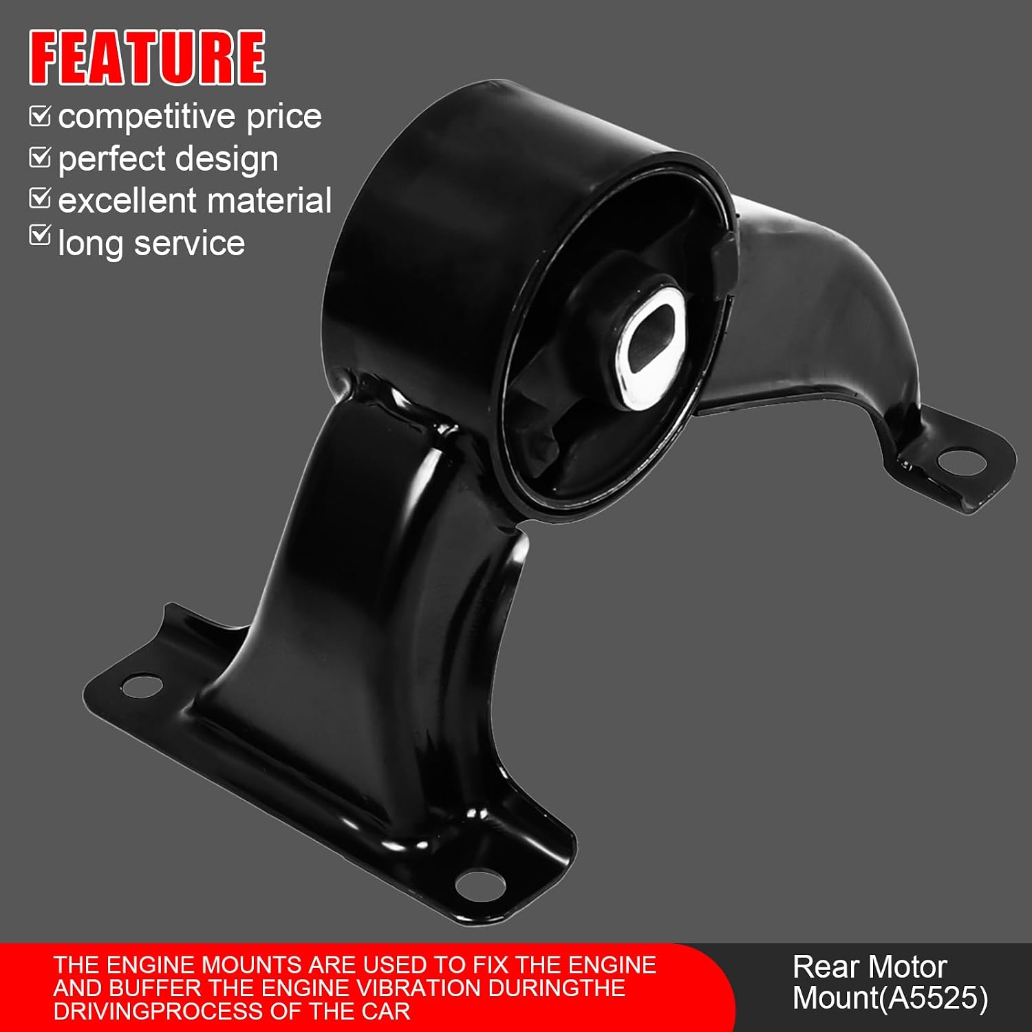 4Pcs Engine Motor Mount and Transmission Mount Set Compatible with Chrysler Town & Country Dodge Grand Caravan 2008-2010,for Volkswagen Routan 4.0L 2009-2010 Replace # A5420 A5482 A5465 A5493