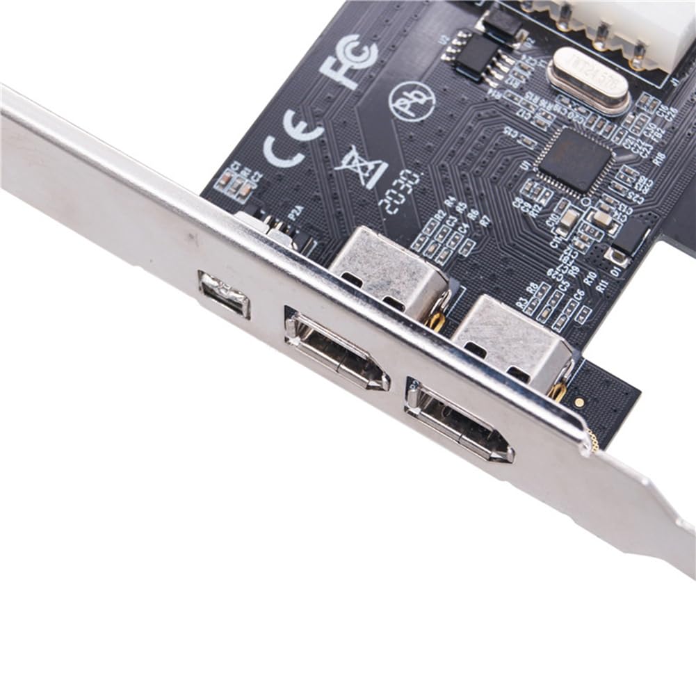 SCHEDA PCI DI ACQUISIZIONE VIDEO 1394 FIREWIRE X CAMERA DV 3 PORTE X PC SCHEDA PCI DI ACQUISIZIONE VIDEO 1394 FIREWIRE X CAMERA DV 3 PORTE X PC