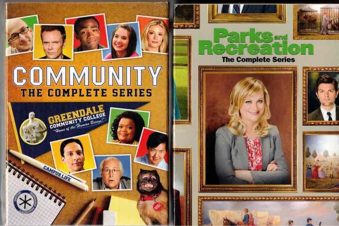 Parks & Recreation: The Complete Series DVD & Community: The Complete Series + Christmas Vacation-Chevy Chase DVD Bundle