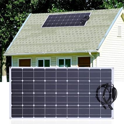 GOTOTOP Batería Flexible del Panel Solar de 140W 12V Que ...