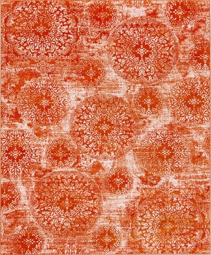 Tapete Monte Carlo 8' x 10' Naranja miniatura 3