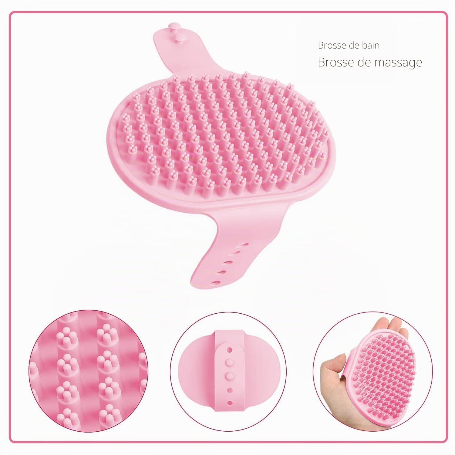 Kit de toilettage pour Petits Animaux de Compagnie, Brosse de toilettage pour Animaux de Compagnie, Gant de Massage, Peigne de toilettage pour Animaux de Compagnie, Coupe-Ongles, Lapin,