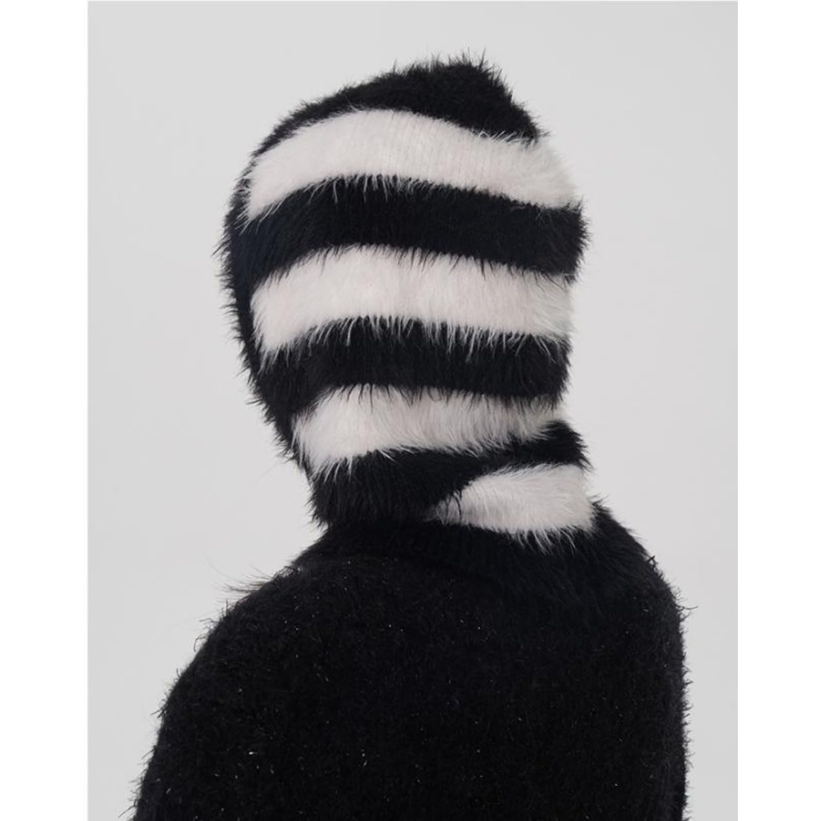 Sombreros de invierno para mujer, con capucha, pasamontañas, de punto, resistente al viento, para esquí, calavera, gorro, calentador de cuello, bufanda, casco