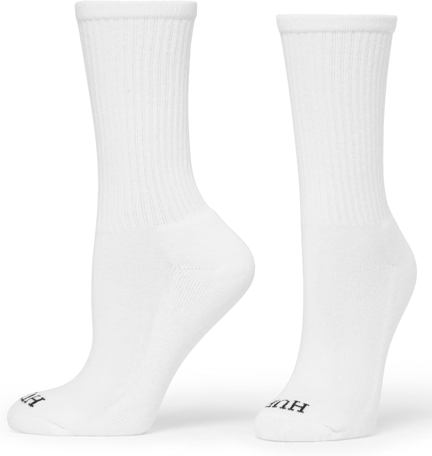 HUE Women's Sport Crew Sock 5 Pair Pack