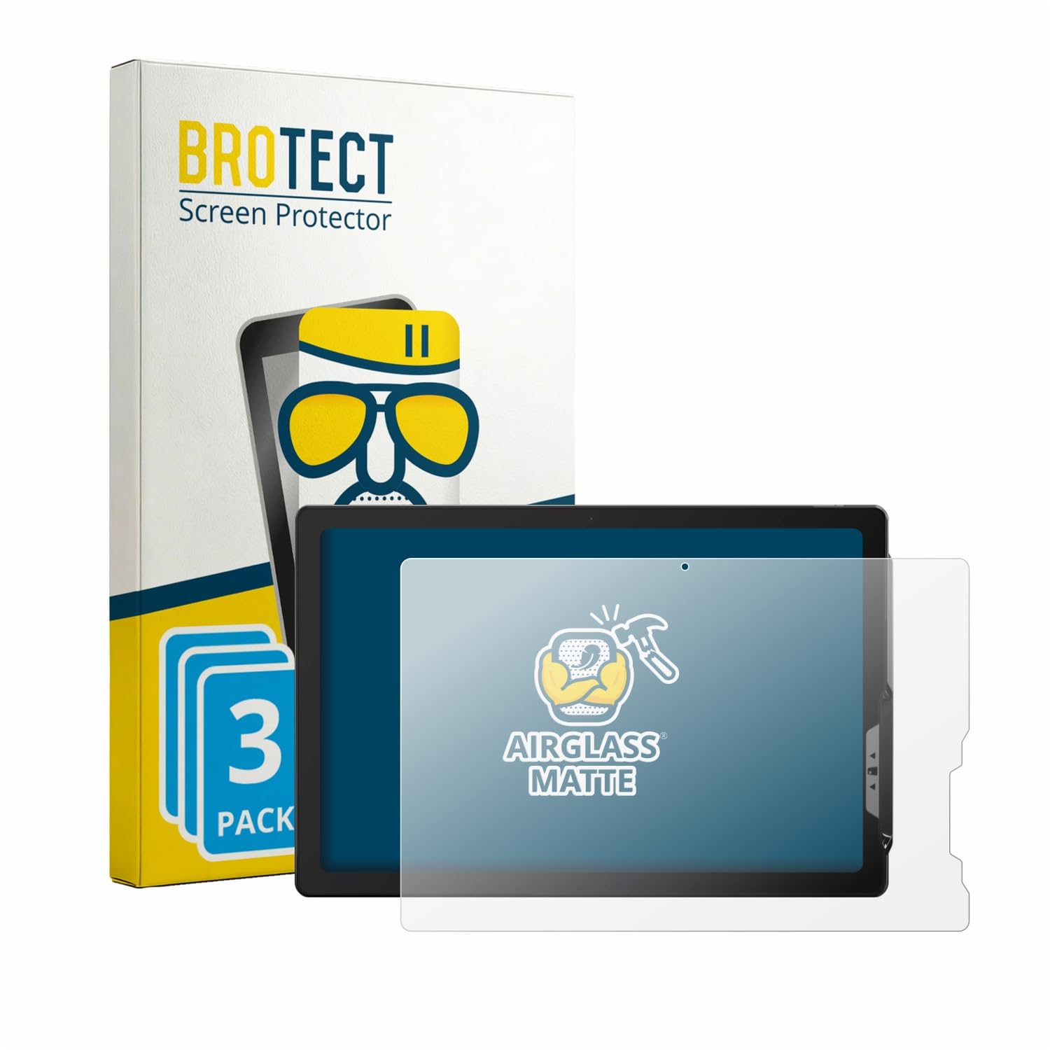 brotect Pellicola Vetro Opaca per Sunmi CPad Pay (3 Pezzi) Protezione Schermo [Anti-Riflesso, Durezza 9H]