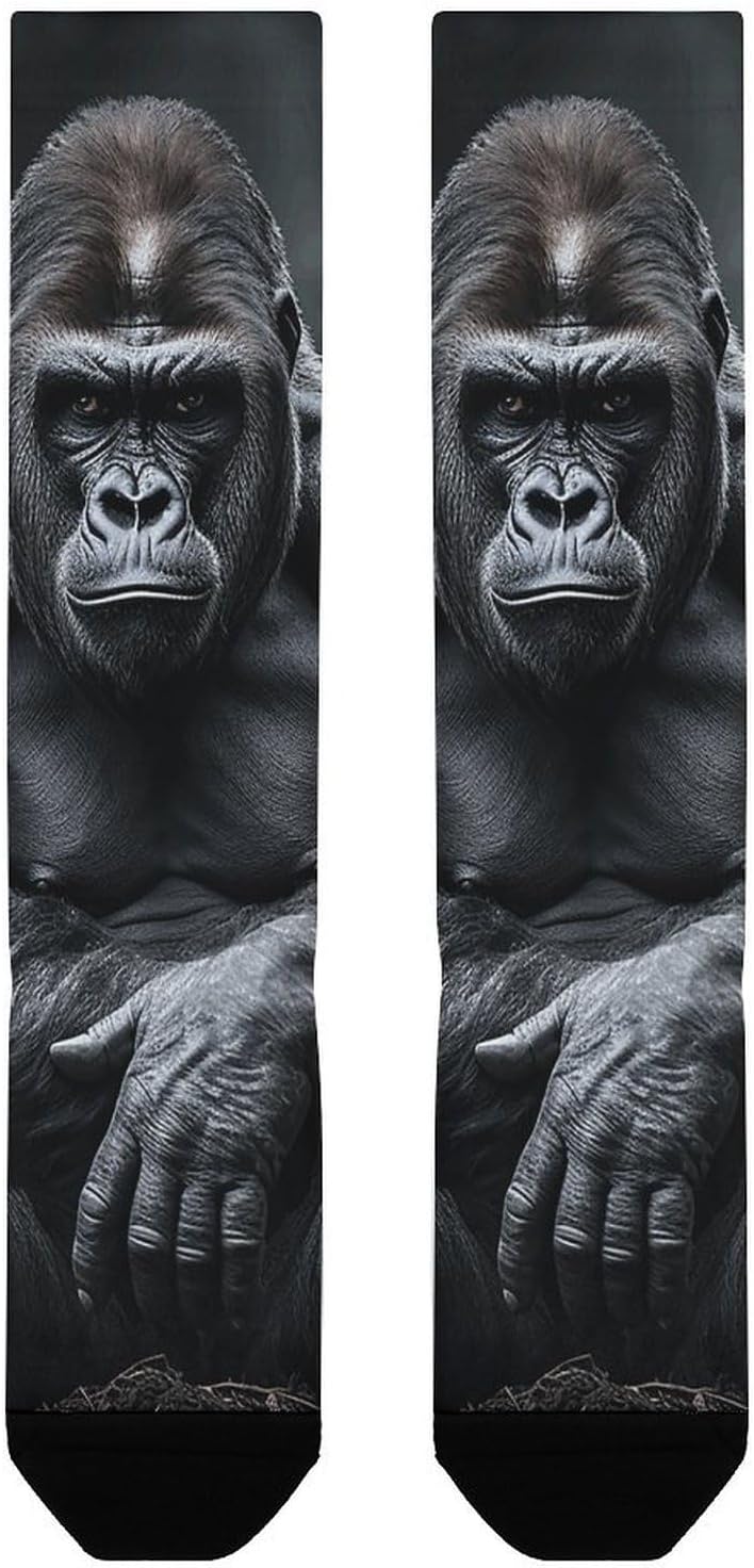 Knee High Socks Gorilla Long Tube Boot Seamless Toe