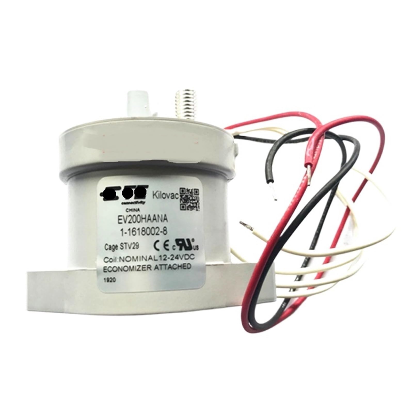 AQHYEBNSR DC contactor Relay EV200HAANA 1-1618002-8 with Auxiliary Contact