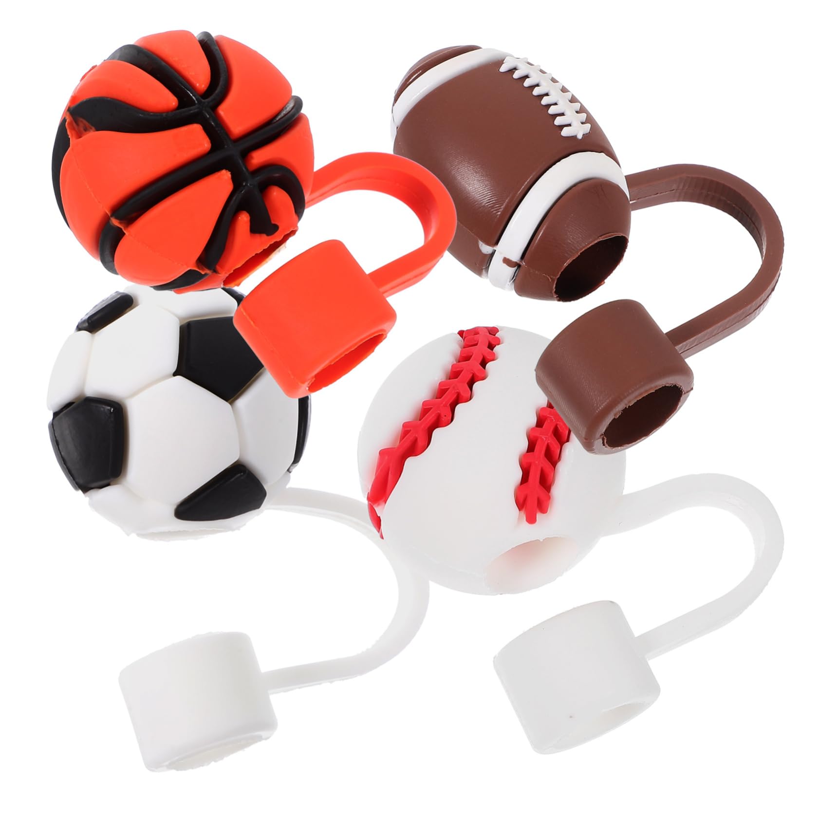 Veemoon 4pièces Couvercles De Silicone Réutilisables De Colorés Pour Fête Picnique Et Maison Accessoires Pratiques Pour Gobelets Et Verres