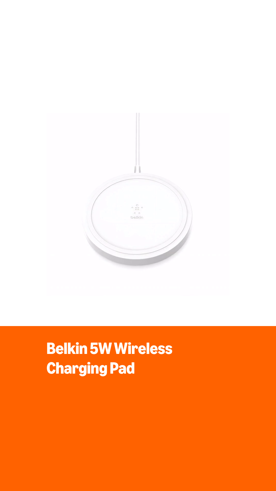 Amazon.com: Belkin BoostUp 5W Wireless Charging Pad - Qi Wireless