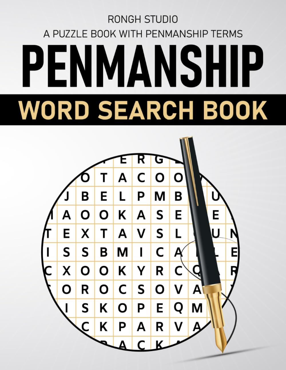 Penmanship Word Search Book: Penmanship Related Terms Themed Word Search