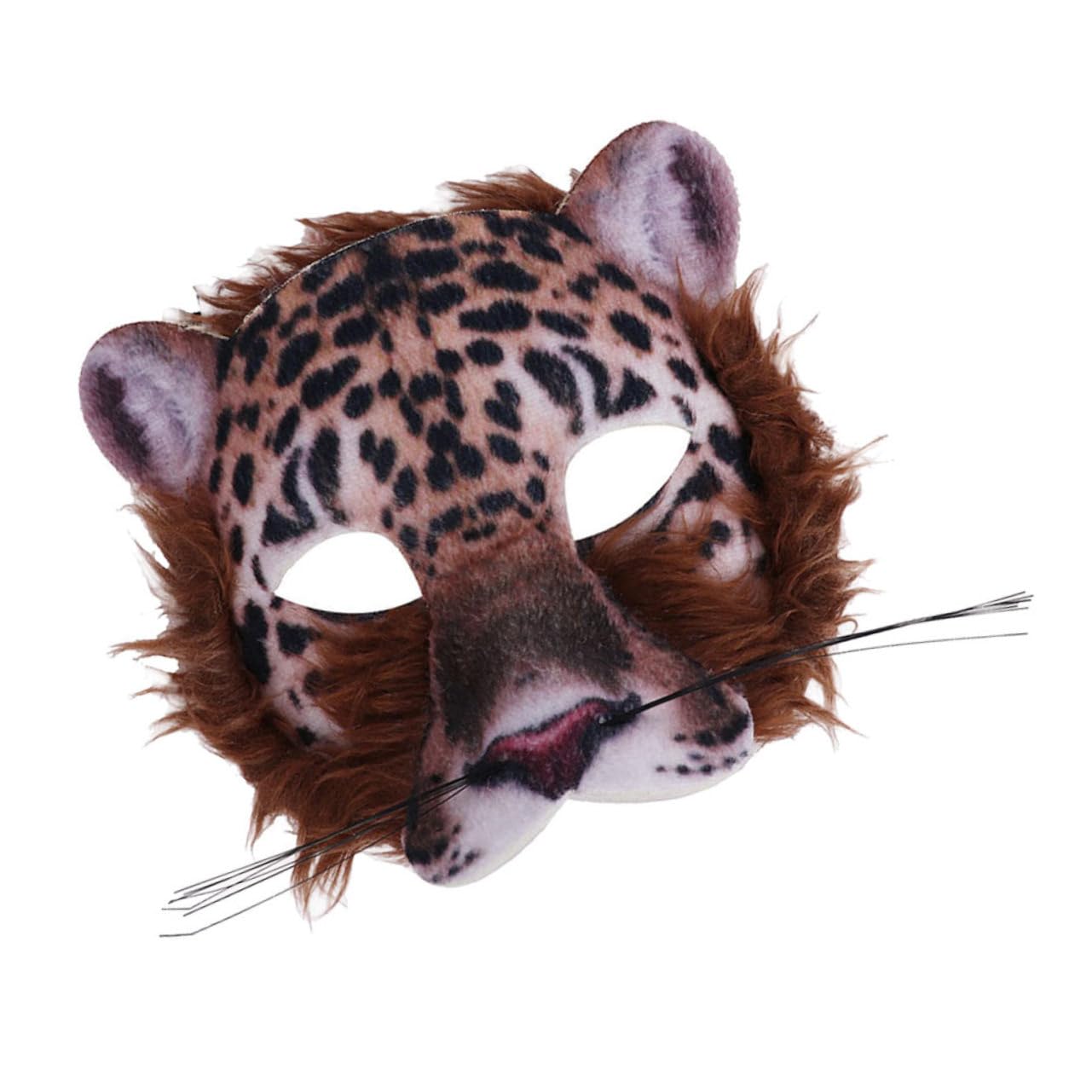 VICASKY 1pc Creative Half Mask Costume for Parties Fun Animal Design Comfortable Wear for Halloween Cosplay Events Unique Party Prop Easy to Wear and Remove