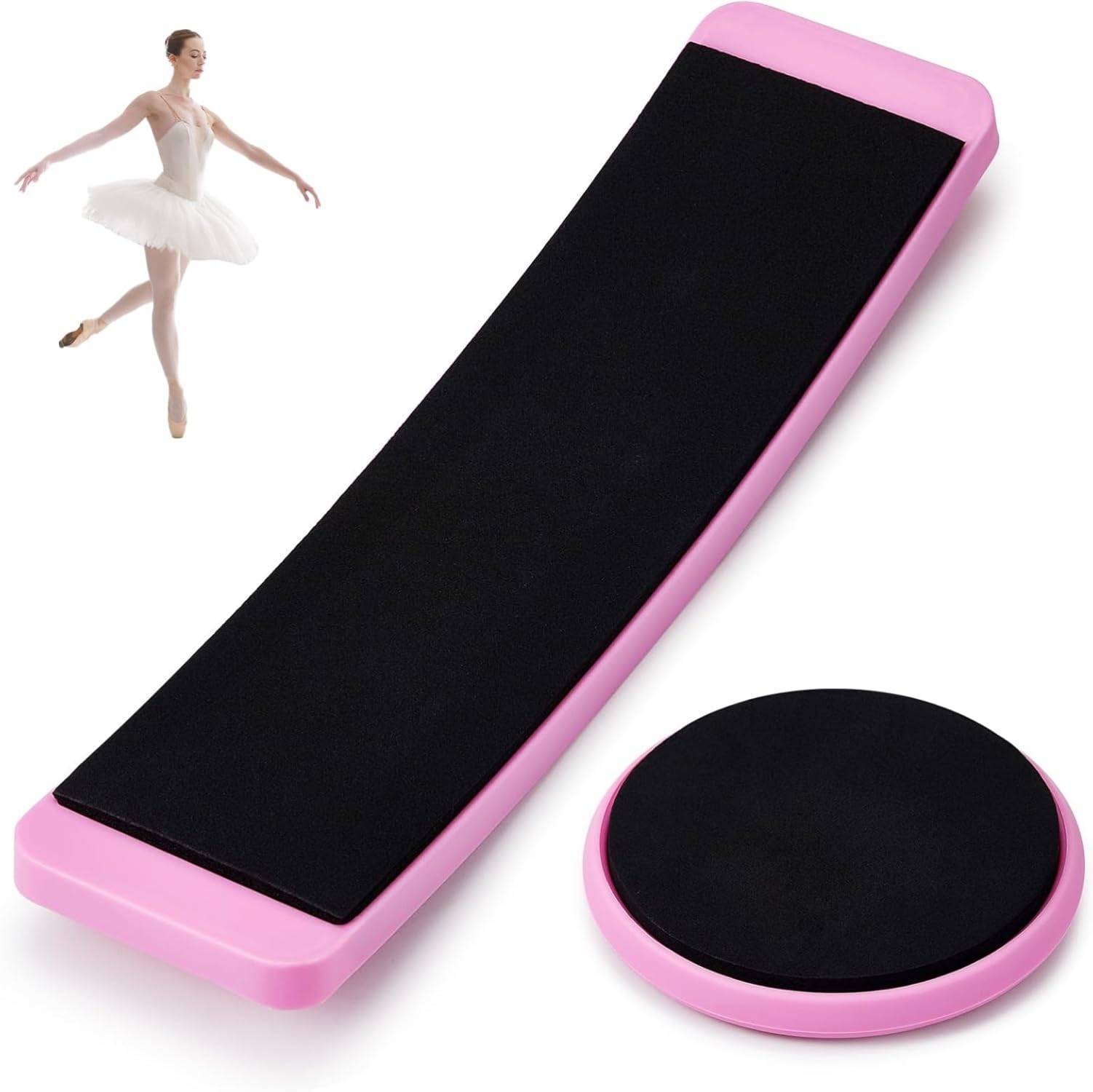 Tabla giratoria para ballet, patinaje artístico redondo, entrenamiento equilibrio pies