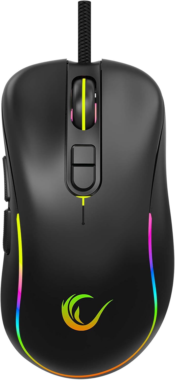 Rampage SMX-R47 X-JAMMER Usb Siyah RGB Işıklı 7200 dpi Gaming Oyuncu ...