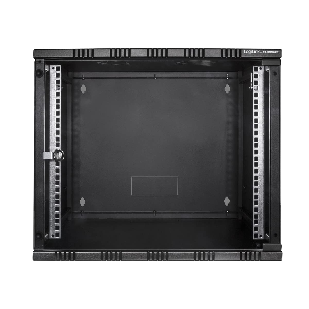 LogiLink W15A40B Rack monté sur le mur 15U 50kg Noir étagère - Étagères (50 kg, Rack monté sur le mur, 15U, Noir, 48,3 cm (19"), Acier)