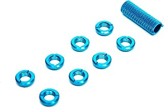 Spektrum Radio Blue Switch Nuts (8) & Wrench, SPMA1300