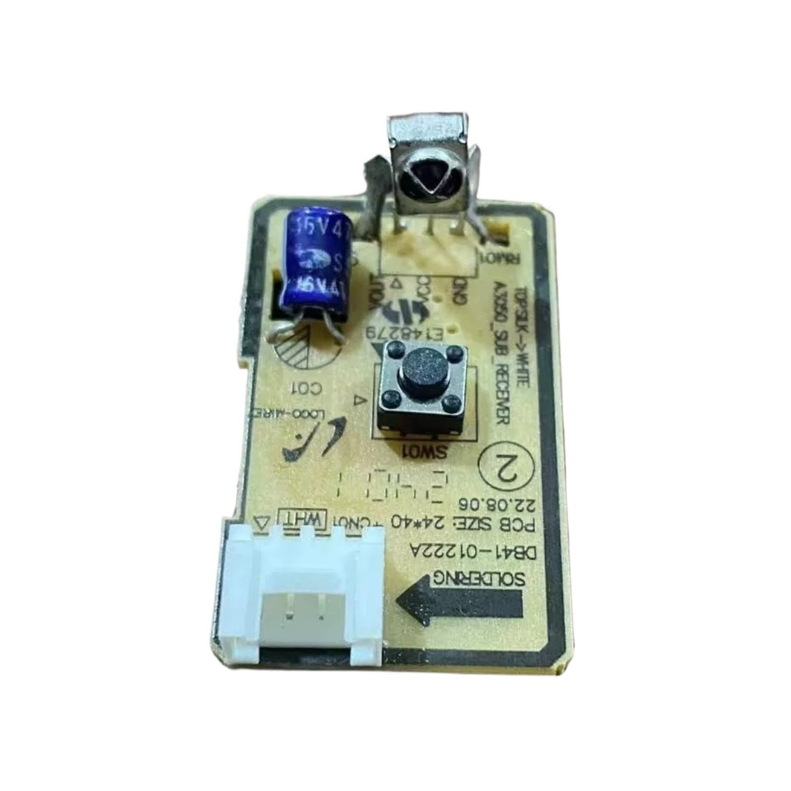 ，Compatible For Samsung， Indoor Unit Signal Receiving Control Board DB41-01222A Air Conditioner Display PCB Conditioning Part
