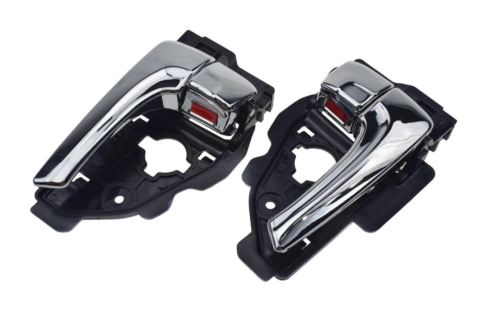 TYTYASS Inner Door Handle for Hyundai for Tucson Ix35 2010 2011 2012 2013-2015 Car Interior Door Handle Chrome Left Right 82610-2S010 82620-2S010(Left and Right)
