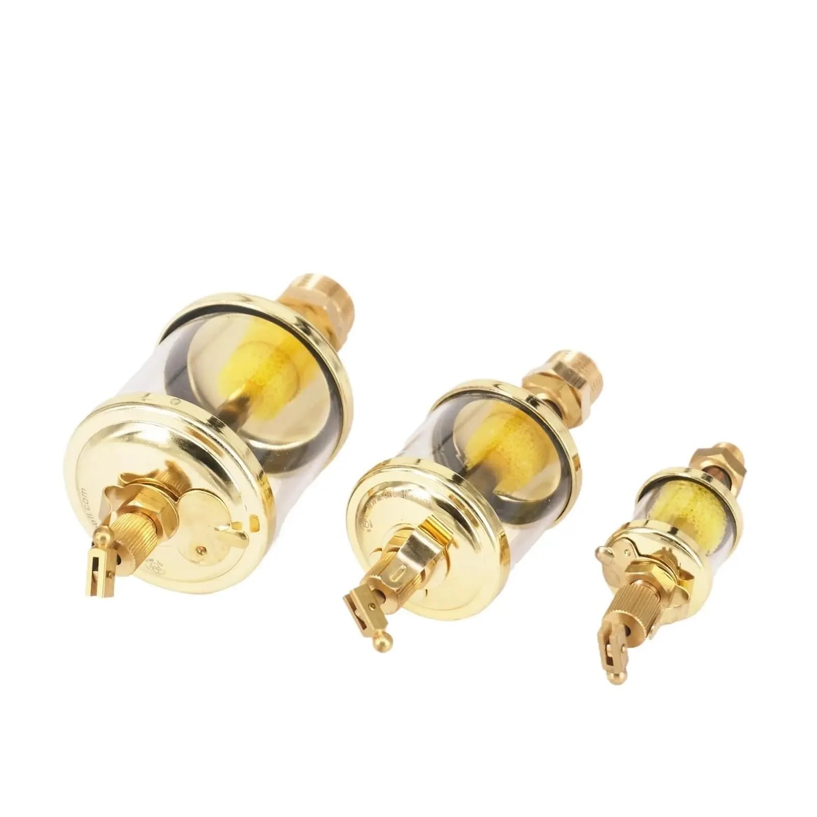 AARTERZZA 1PC 3/8" BSP Male 800ml Brass Sight Gravity Drip Feed Oiler Oil Cup