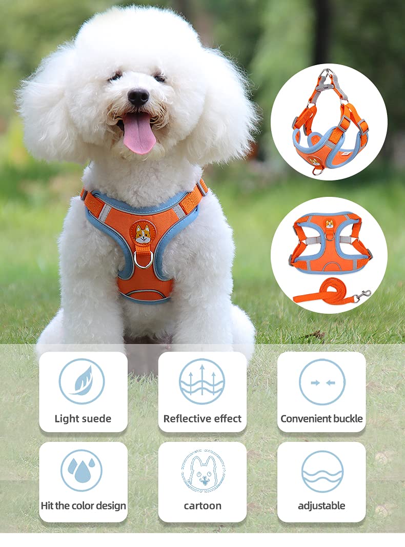 MeiAOBest Dog Harness with Leash set - Image 2