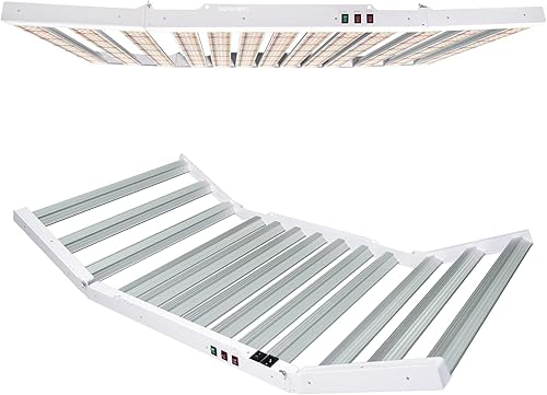 Miniatura 23 de Luz LED de crecimiento SPF4000 de 400 W, cobertura de 5 x 5 pies con nuevos diodos y luces IR de espectro completo, lámparas de cultivo vegetal