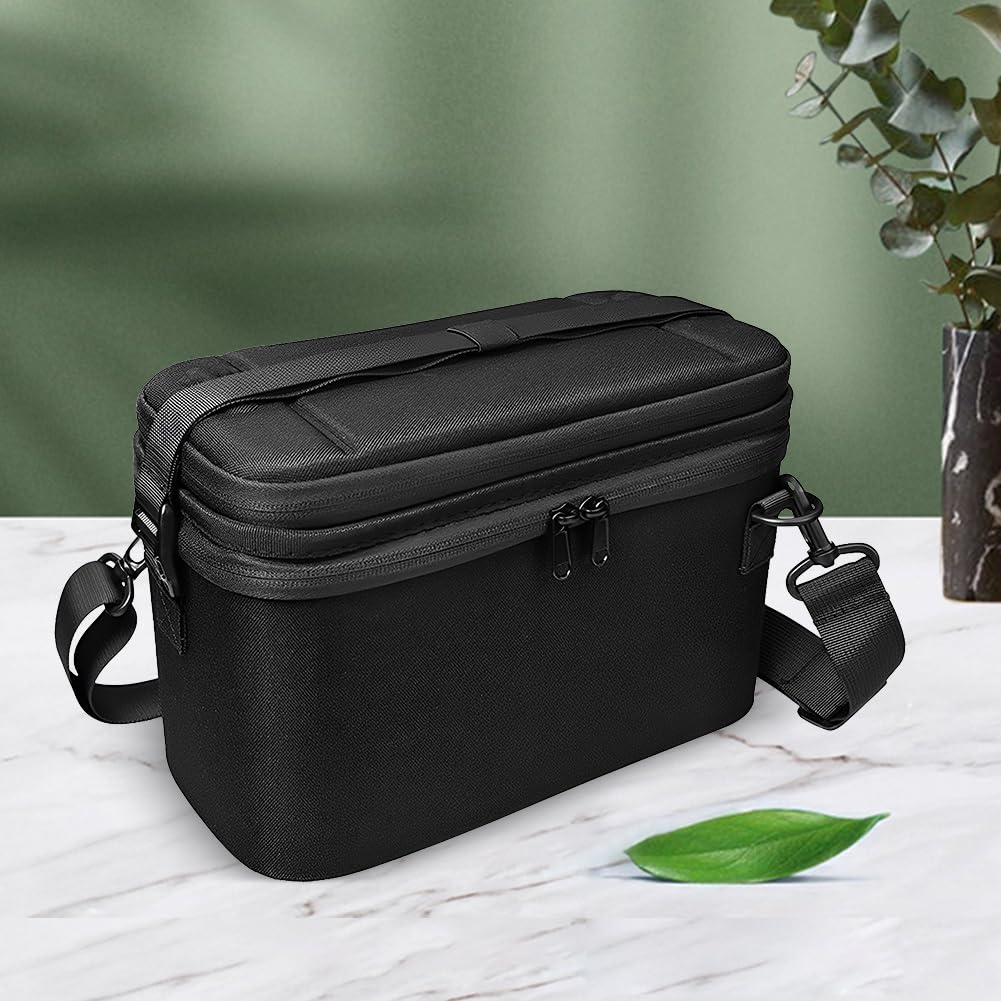 LYEAA Custodia per console di gioco portatile per Switch 2 con guscio rigido antiurto e partizionamento intelligente