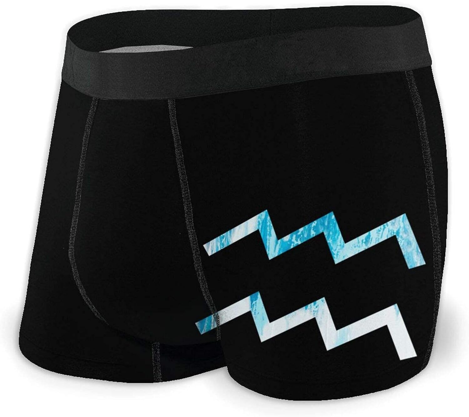 Jupsero Aquarius Zodiac Sign 3D Printing Mens Boxer Briefs Comfort Soft Men Underwear Amazon