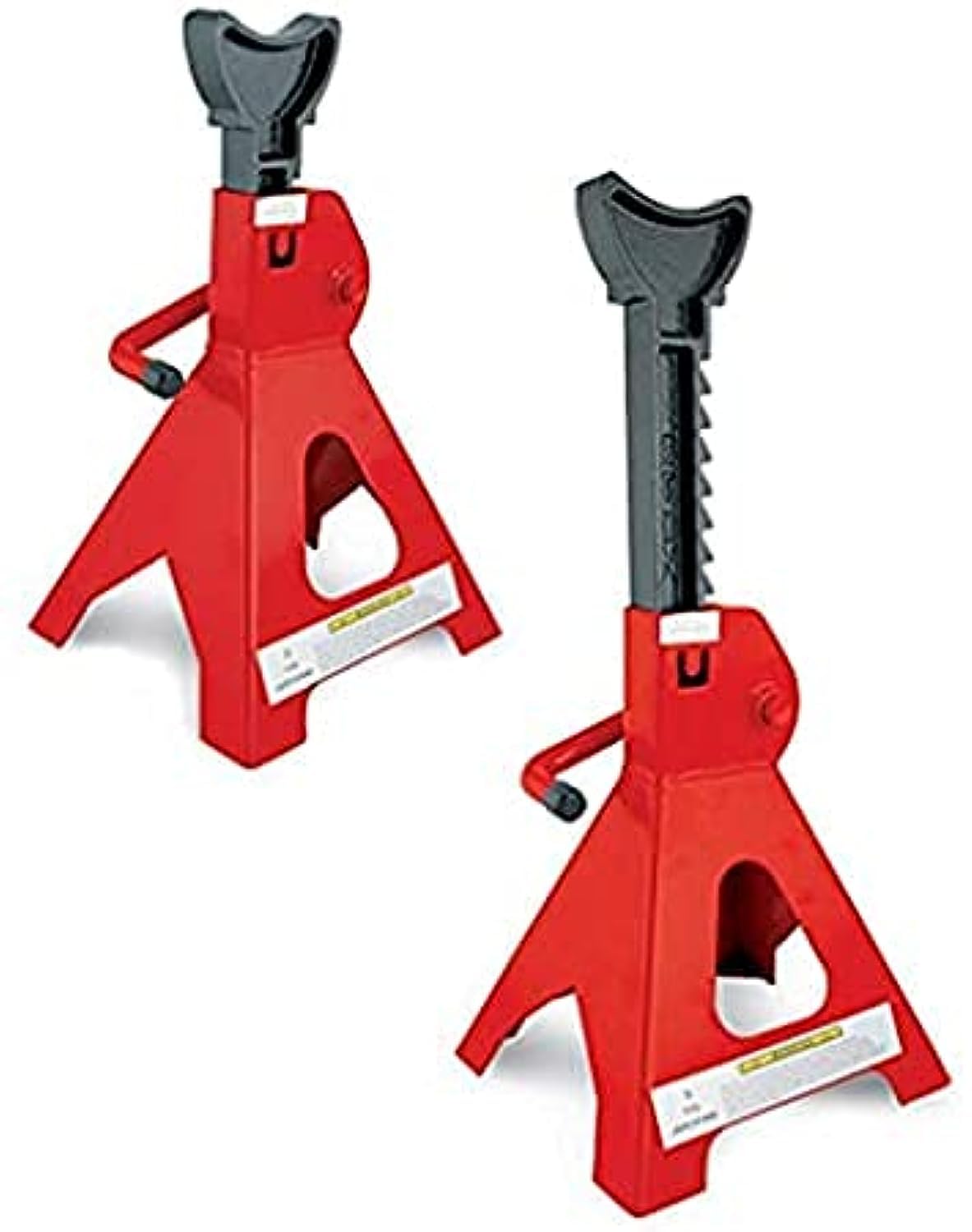 AQSON 2 Piece Pair 3 Ton Heavy Duty Adjustable Jack Stand