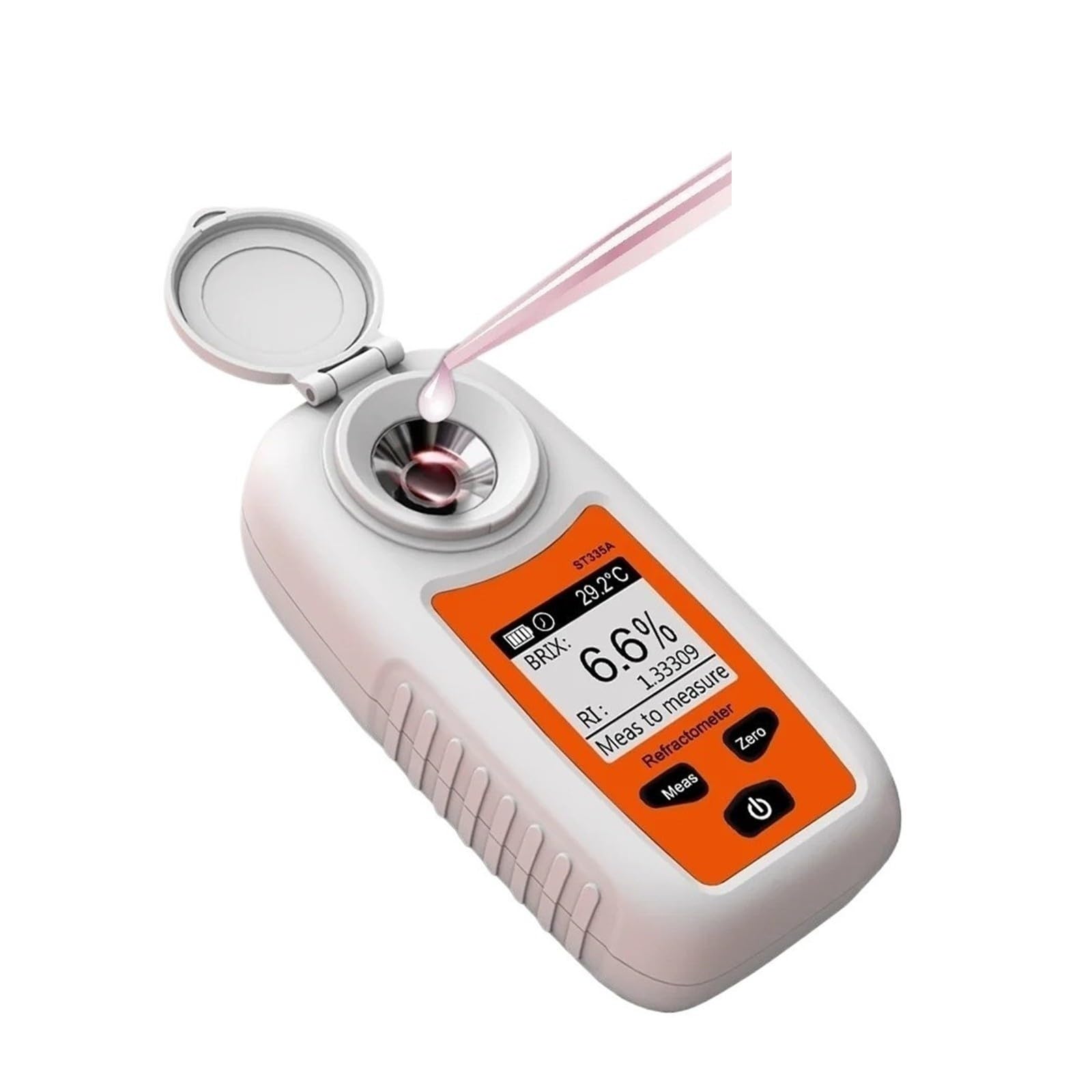 ST335A Cyfrowy Refraktometr Brix-metr Z Wyświetlaczem LCD
