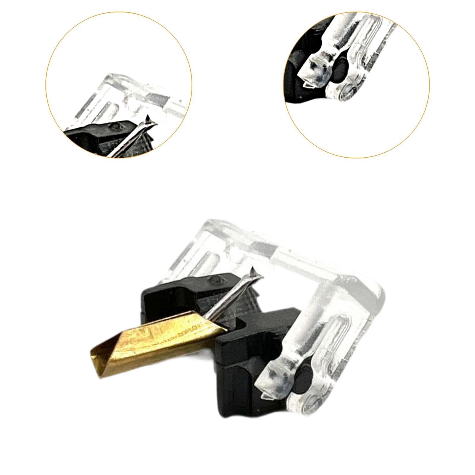 F Fityle Puntine per Giradischi Phonograph, Accessori di Ricambio per Giradischi, utilità, Elevata affidabilità, puntine Professionali per Giradischi per DN305