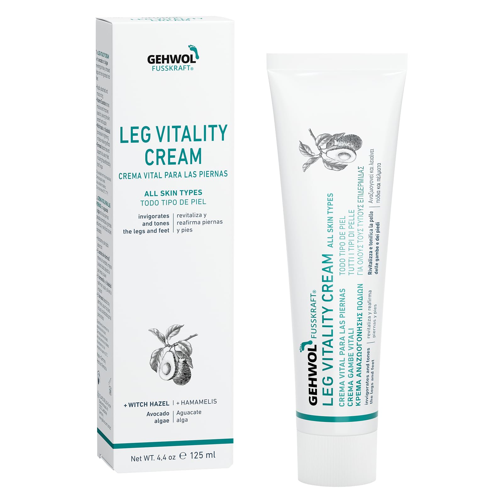 GEHWOL Leg Vitality, 4.4 Ounce