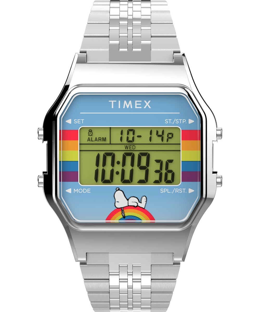 Timex T80 x Peanuts Space 34mm Watch TW2W90100